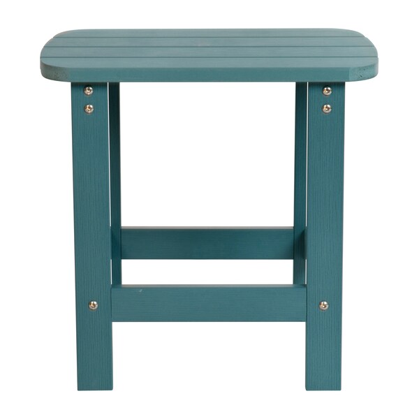 Flash Furniture Sea Foam Adirondack Rockers & 1 Side Table, PK 2 JJ-C14705-2-T14001-SFM-GG - main